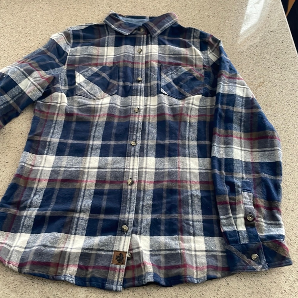 Medium Legendary White Tails flannel